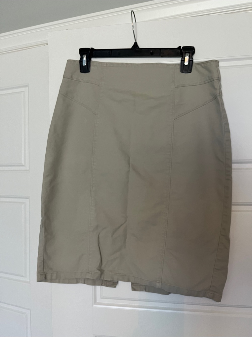 Ann Taylor Taupe Pencil Skirt